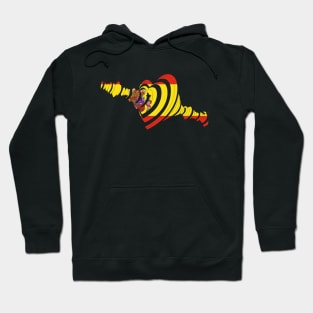 Corazón Bandera España Eurovisión Hoodie